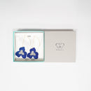 【ピアス】tint パンジー 群青 | 京友禅 | Morphosphere