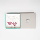 【ピアス】tint パンジー (S) 芍薬 | 京友禅 | Morphosphere