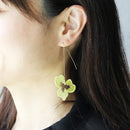 【ピアス】tint パンジー (S) 月光 | 京友禅 | Morphosphere