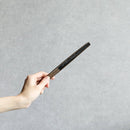 【扇子】箔図 天の川 黒 唐木骨 7寸 | 京扇子 | 米原康人