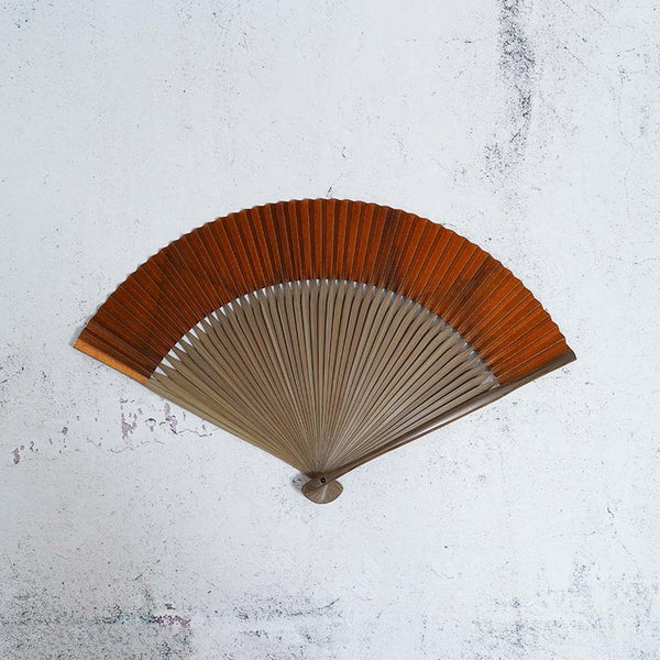 【扇子】燻 #3 短地 7.5寸  | 京扇子 | 米原康人