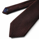 【手織り】KUSKA ガルザタイ (ダークブラウン)