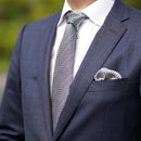 【手織り】KUSKA ガルザチーフ (ホワイトグレー)