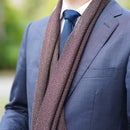 【手織り】KUSKA ラインストール (ブラウン)