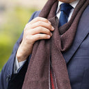 【手織り】KUSKA ラインストール (ブラウン)