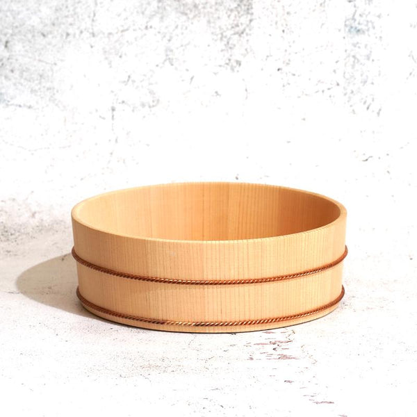 【京指物】桶屋 近藤 桶皿 六寸 /椹 (サワラ)