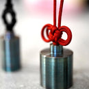 【おりん】LinNe Chibi (M) 二重叶結び 赤