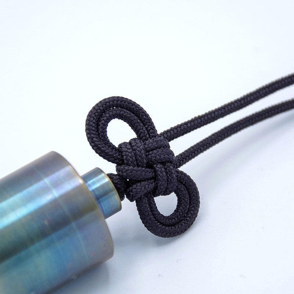 【おりん】LinNe Chibi (M) 二重叶結び 黒