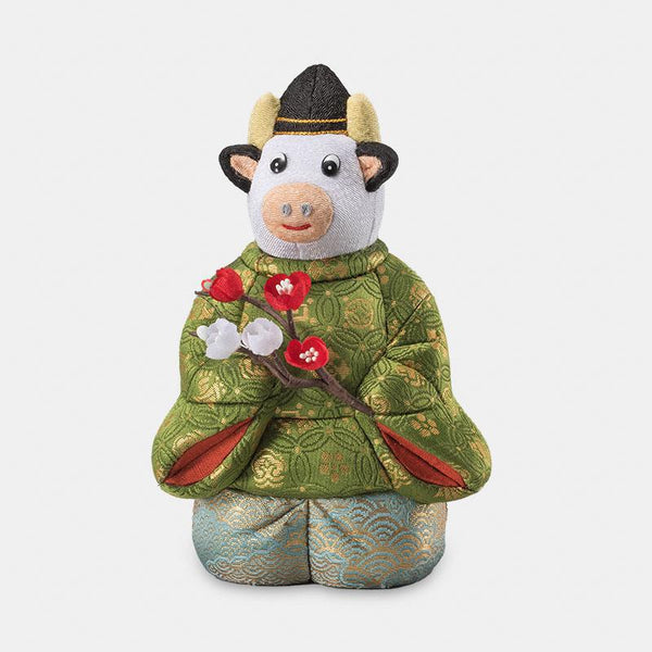 【木目込み人形】真多呂人形 丑天神 制作キット