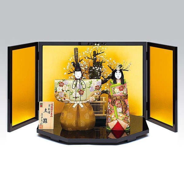 【木目込み人形】真多呂人形 光雲立雛セット