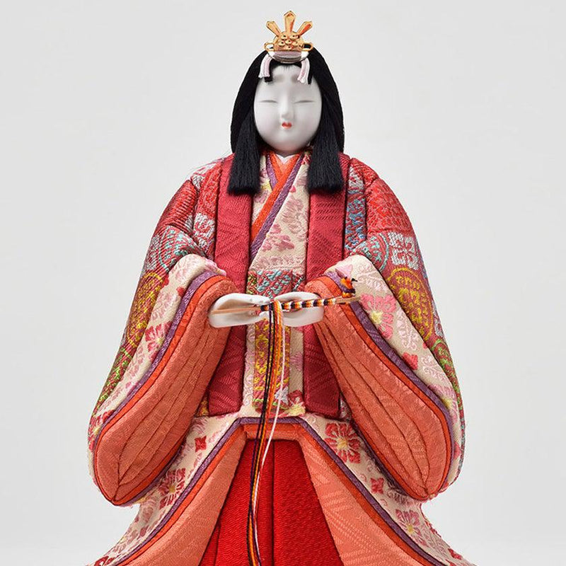【木目込み人形】真多呂人形 東宮立雛セット
