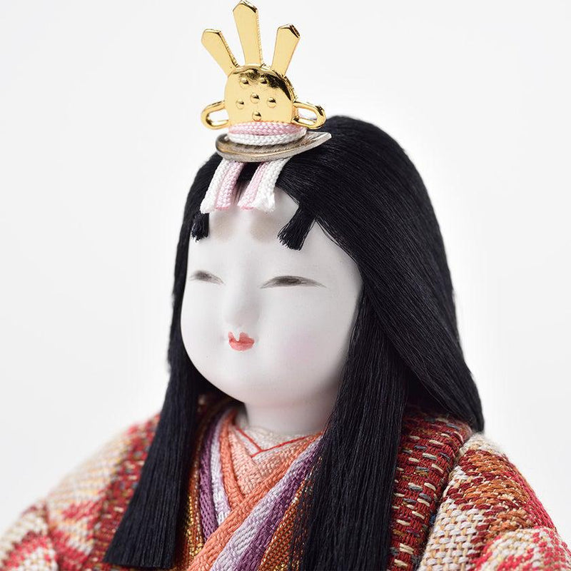 【木目込み人形】真多呂人形 親王飾り 祥