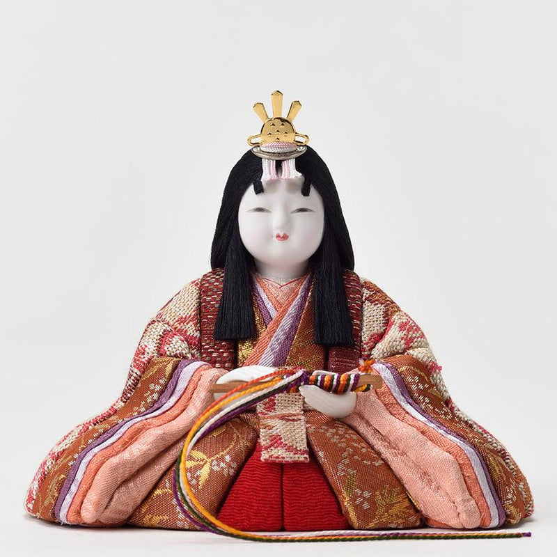 【木目込み人形】真多呂人形 親王飾り 祥