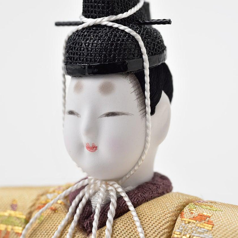 【木目込み人形】真多呂人形 立雛飾り 陽