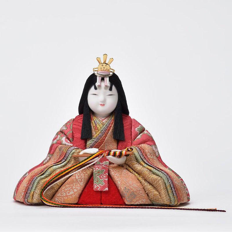 【木目込み人形】真多呂人形 五人飾り 萌