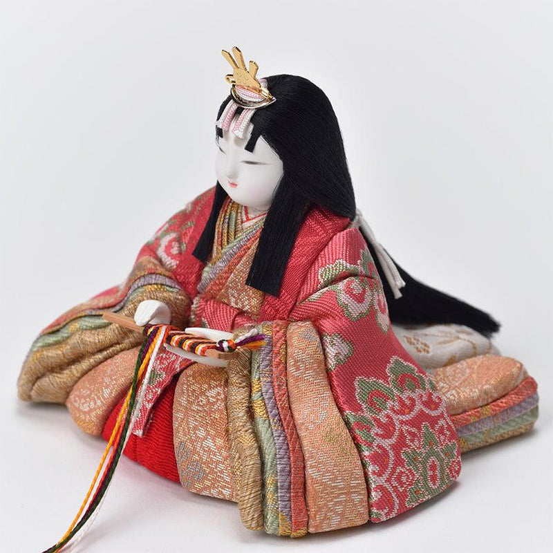 【木目込み人形】真多呂人形 五人飾り 萌