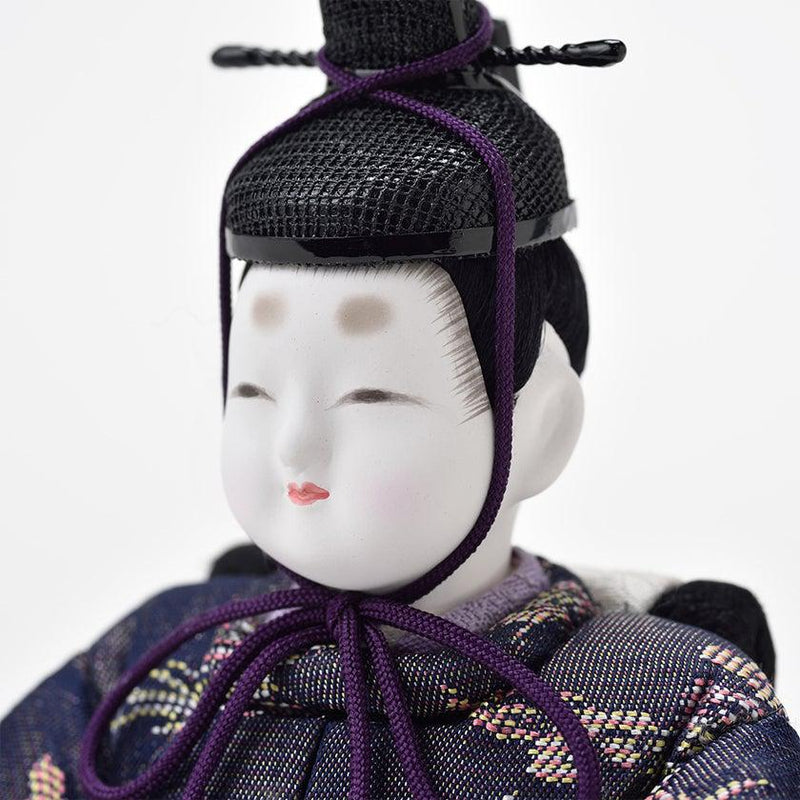 【木目込み人形】真多呂人形 五人飾り 葵