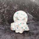 【置物】九谷焼コラボ Tanutanu 花 (ピンク) メス | 信楽焼