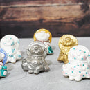 【置物】九谷焼コラボ Tanutanu 花セット | 信楽焼