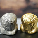 【置物】九谷焼コラボ Tanutanu 金銀セット | 信楽焼