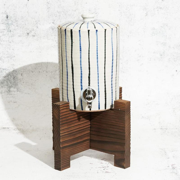 信楽焼焼酎サーバー ふくろう 容量約2200cc 高さ35cm おもい