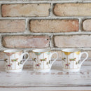 【磁器】大倉陶園 「うまくゆく 回転木馬」ブルー マグカップ