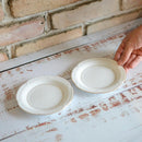 【磁器】大倉陶園 ゴールドライン 14cmプチケーキ皿 ペアセット