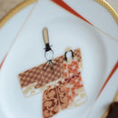 【磁器】大倉陶園 雛祭 20cm飾り皿