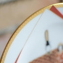 【磁器】大倉陶園 雛祭 20cm飾り皿