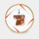 【磁器】大倉陶園 雛祭 20cm飾り皿