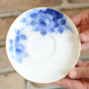 【磁器】大倉陶園 ブルーローズ カップ&ソーサー