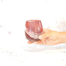 【グラス】ienomi 白蛇 -haku ja- (赤)｜切子