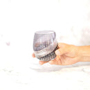 【グラス】ienomi 白蛇 -haku ja- (紫)｜切子