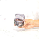 【グラス】ienomi 白蛇 -haku ja- (紫)｜切子