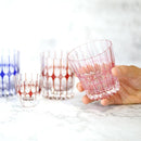 【マルチグラス】凛然 -rin zen- ピンク(金赤)｜切子