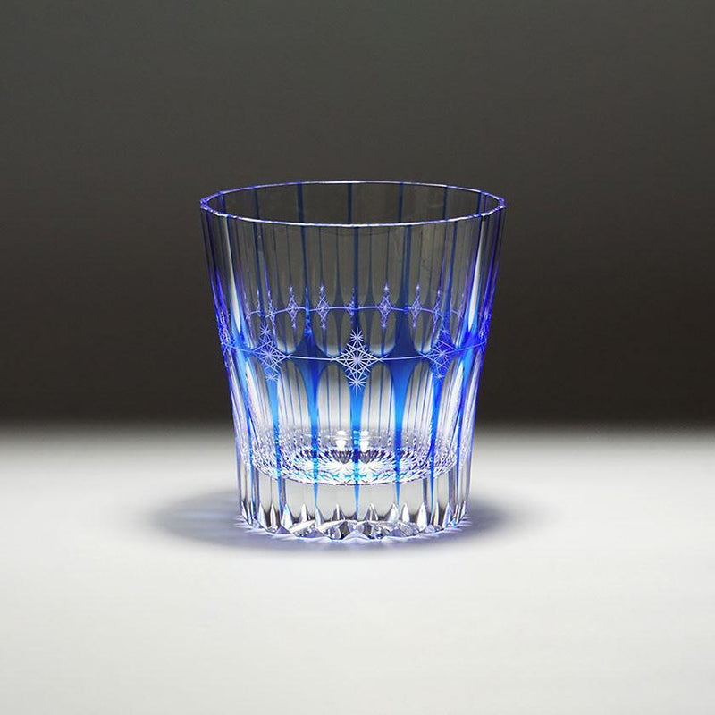【マルチグラス】凛然 -rin zen- (青藍)｜切子