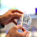 【マルチグラス】凛然 -rin zen- (青藍)｜切子