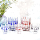 【ぐい呑】凛然 -rin zen- (赤)｜切子