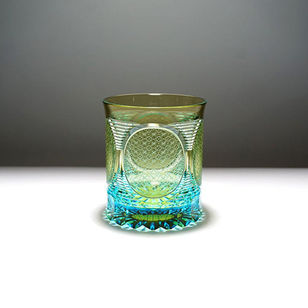 【ロックグラス】凛然コレクション 日凛 -nichi rin-｜切子