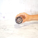 【ぐい呑】菊七宝 -kiku shippo- (紫)｜切子