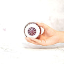 【グラス】ienomi 菊七宝 -kiku shippo- (赤)｜切子