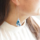 【ピアス】アメリカンピアス 星華 -seika- 2ヶ (青) | 切子 | 凛然