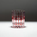 【ロックグラス】凛然 ‐rin zen- (赤)｜切子