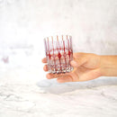 【ロックグラス】凛然 ‐rin zen- (赤)｜切子