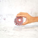 【ロックグラス】凛然 ‐rin zen- (赤)｜切子