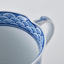 【マグカップ】一方押し 平戸青海波 | 三川内焼 | 平戸松山窯