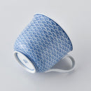 【マグカップ】一方押し 平戸青海波 | 三川内焼 | 平戸松山窯