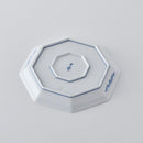 【お皿】八角5寸 間取牡丹唐草 | 三川内焼 | 平戸松山窯