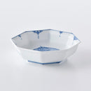 【お皿】八角向付 間取牡丹唐草 | 三川内焼 | 平戸松山窯