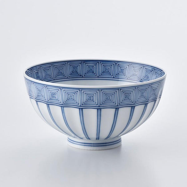 【茶碗】平戸十草雷紋 (M) | 三川内焼 | 平戸松山窯